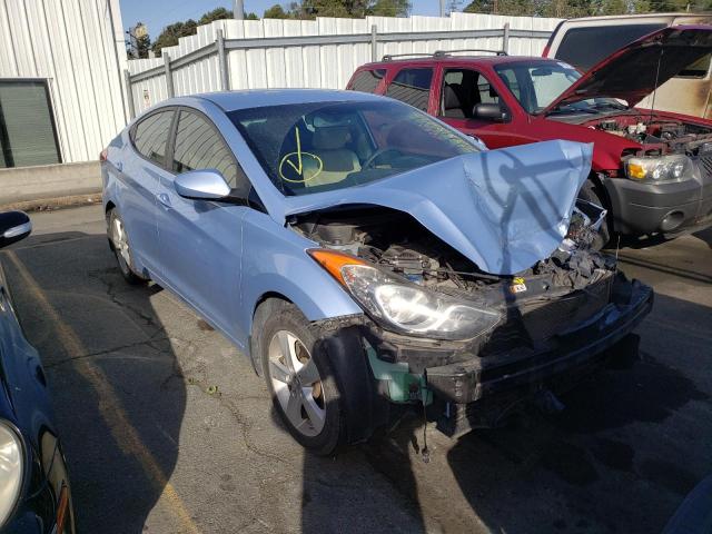 HYUNDAI ELANTRA GL 2012 with VIN KMHDH4AE8CU394237 - Photo from auction