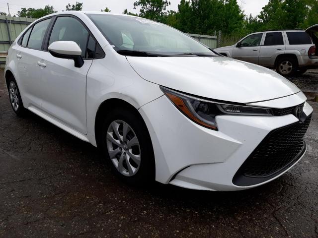 TOYOTA COROLLA LE 2020 with VIN 5YFEPRAE5LP077280 - Photo from auction