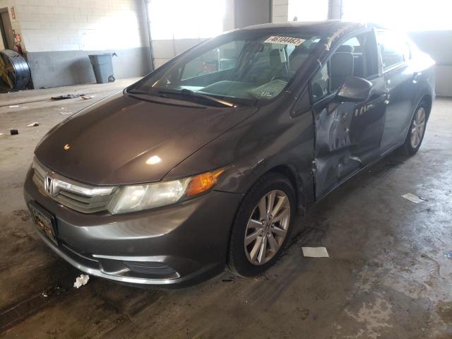 Photo 2 from auction – 2012 HONDA CIVIC EX with VIN 19XFB2F88CE351036
