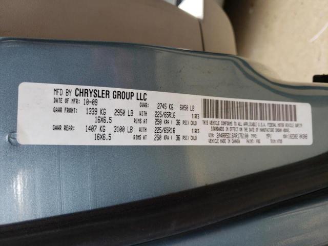 Photo 10 from auction – 2010 CHRYSLER TOWN & COU with VIN 2A4RR5D16AR176100