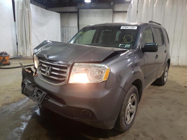 Photo 2 from auction – 2012 HONDA PILOT LX with VIN 5FNYF4H29CB055485
