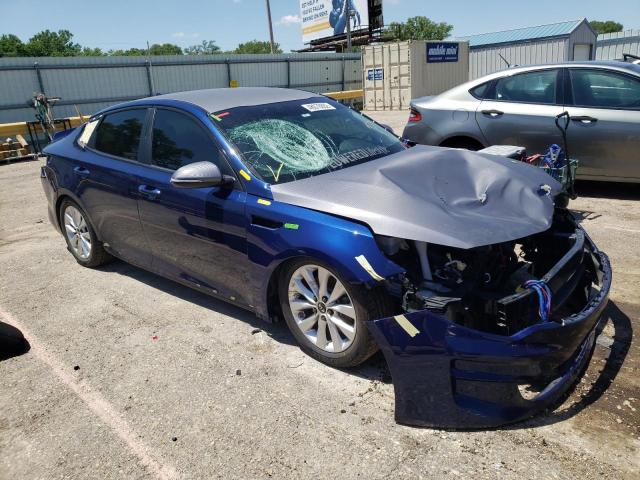 KIA OPTIMA LX 2016 with VIN 5XXGT4L34GG005696 - Photo from auction