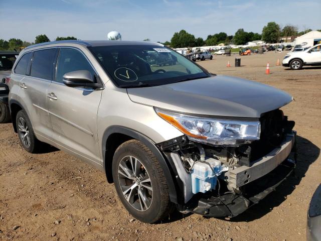 Foto 1 de la subasta – 2016 TOYOTA HIGHLANDER con VIN 5TDJKRFH6GS295290