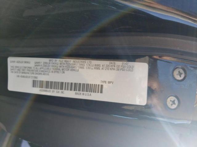 Photo 10 from auction – 2007 SUBARU LEGACY OUT with VIN 4S4BL62C877212992