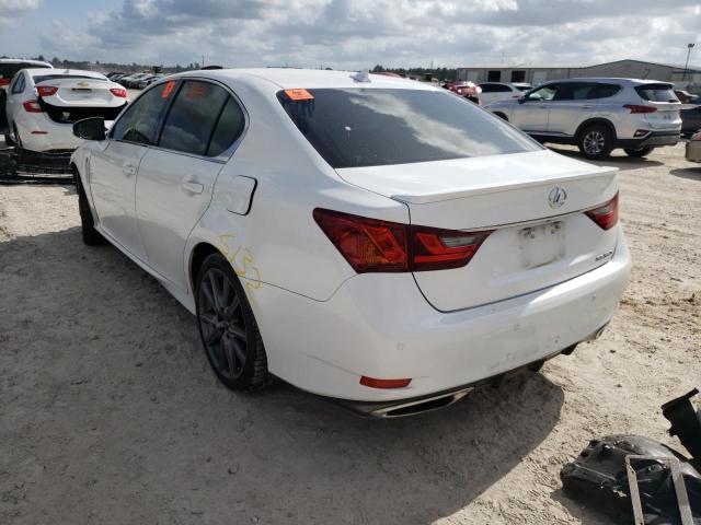 Photo 3 from auction – 2013 LEXUS GS 350 with VIN JTHBE1BL1D5022202
