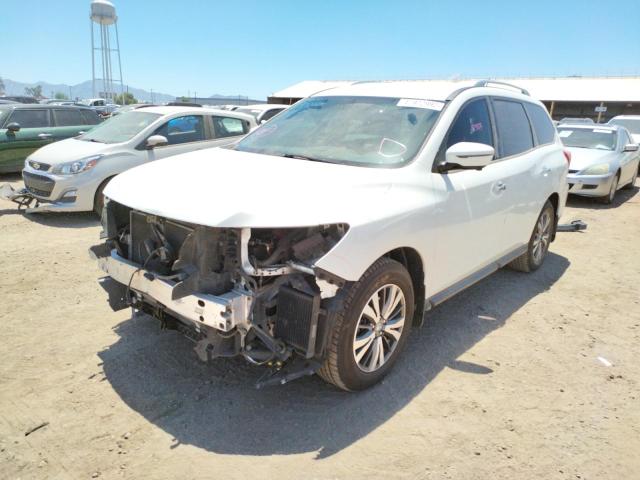 Photo 2 from auction – 2017 NISSAN PATHFINDER with VIN 5N1DR2MN6HC629759