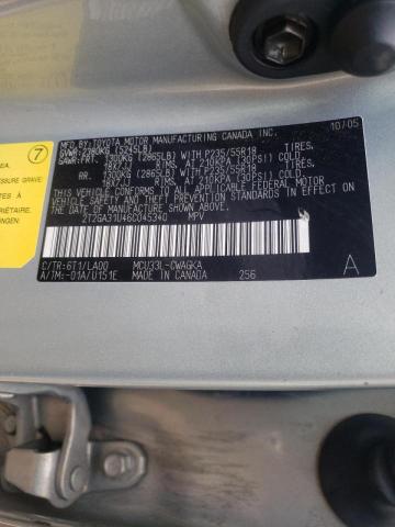 Photo 10 from auction – 2006 LEXUS RX 330 with VIN 2T2GA31U46C045340