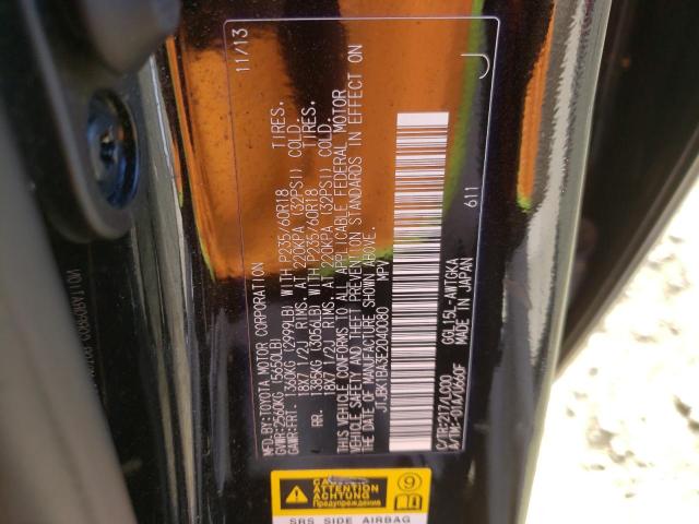 Photo 10 from auction – 2014 LEXUS RX 350 BAS with VIN JTJBK1BA3E2040080