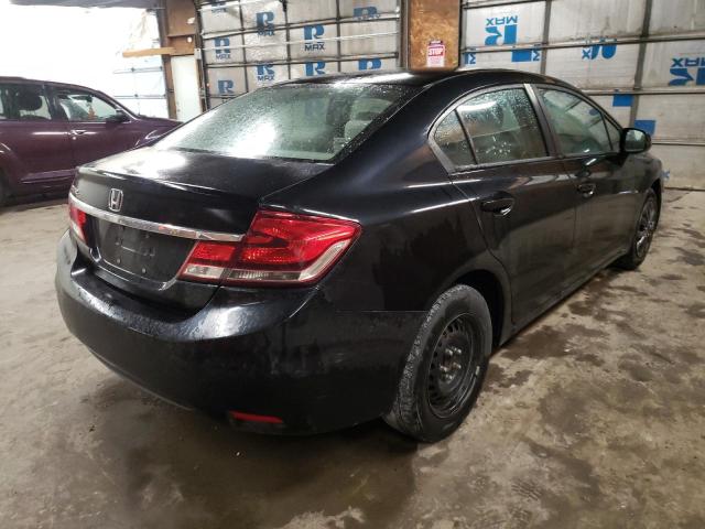 Photo 4 from auction – 2013 HONDA CIVIC LX with VIN 19XFB2F51DE210090