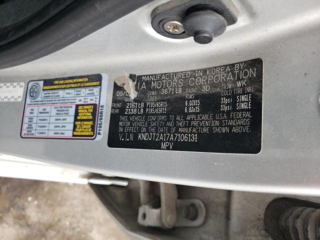 Photo 10 from auction – 2010 KIA SOUL with VIN KNDJT2A17A7106131