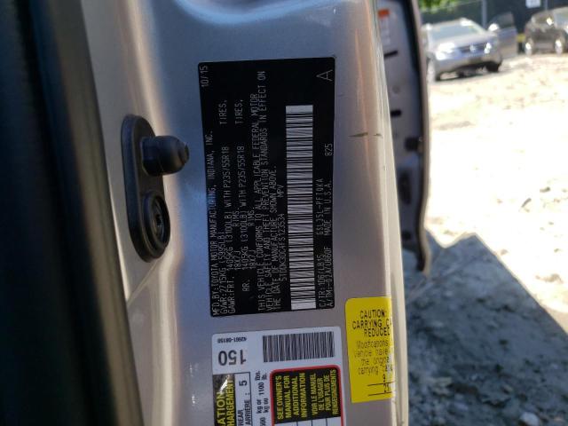 Photo 10 from auction – 2015 TOYOTA SIENNA XLE with VIN 5TDDK3DC4FS123534