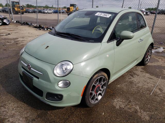 Photo 2 from auction – 2015 FIAT 500 SPORT with VIN 3C3CFFBR5FT558615