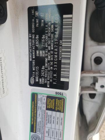 Photo 10 from auction – 2015 KIA OPTIMA LX with VIN 5XXGM4A71FG466405