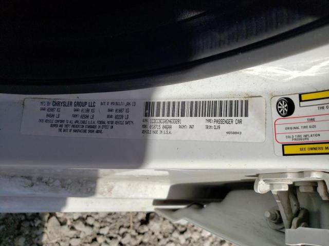 Photo 10 from auction – 2013 CHRYSLER 200 LIMITE with VIN 1C3CCBCG0DN633281
