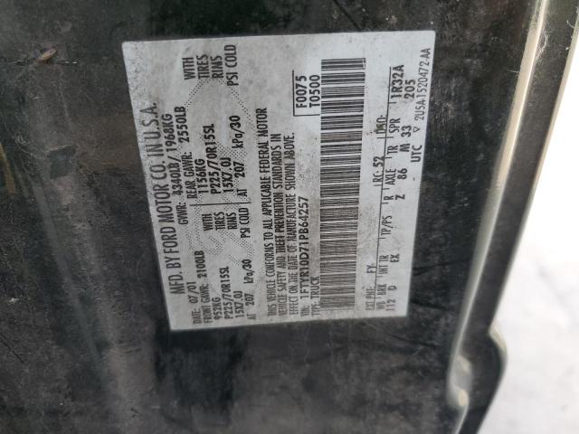 Photo 10 from auction – 2001 FORD RANGER with VIN 1FTYR10D71PB64257