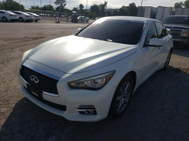 Photo 2 from auction – 2014 INFINITI Q50 BASE with VIN JN1BV7AR7EM683768