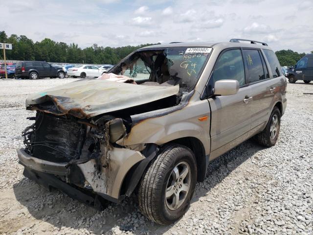 Photo 2 from auction – 2006 HONDA PILOT EX with VIN 5FNYF28576B021306
