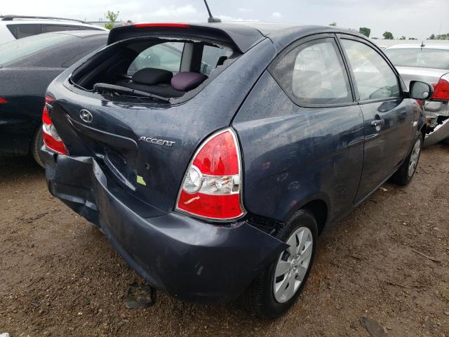 Photo 4 from auction – 2010 HYUNDAI ACCENT BLU with VIN KMHCM3AC2AU161807