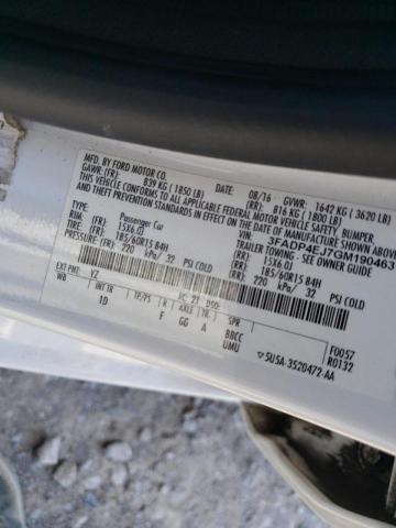 Photo 10 from auction – 2016 FORD FIESTA SE with VIN 3FADP4EJ7GM190463