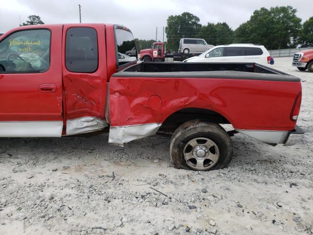Photo 9 from auction – 2001 FORD F150 with VIN 1FTRX17W71NB08378