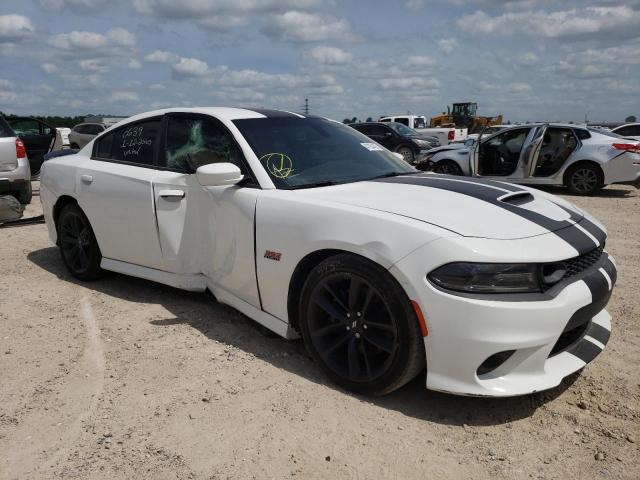 DODGE CHARGER SC 2019 with VIN 2C3CDXGJ2KH661816 - Photo from auction