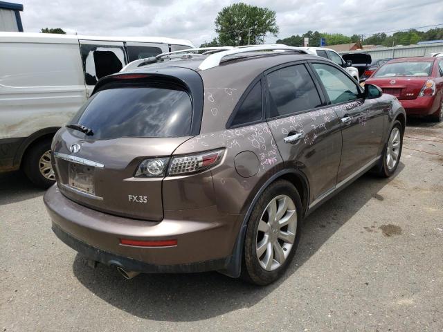 Photo 4 from auction – 2008 INFINITI FX35 with VIN JNRAS08U08X100883