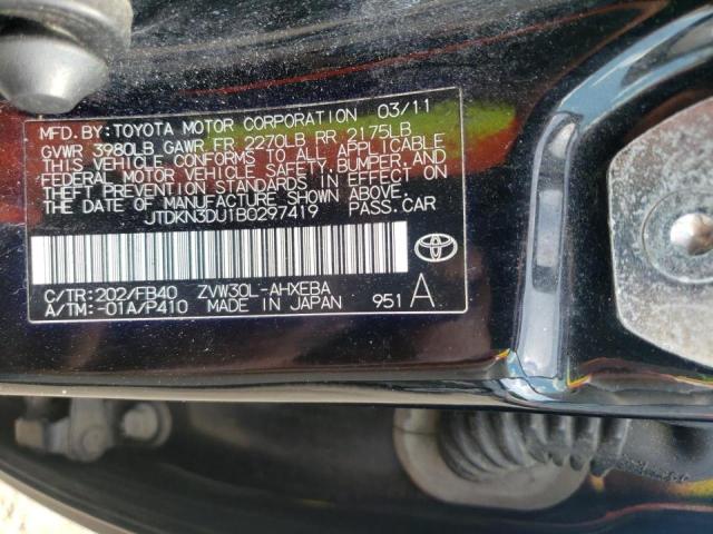 Photo 10 from auction – 2011 TOYOTA PRIUS with VIN JTDKN3DU1B0297419