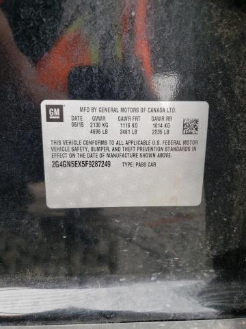 Photo 10 from auction – 2015 BUICK REGAL PREM with VIN 2G4GN5EX5F9287249