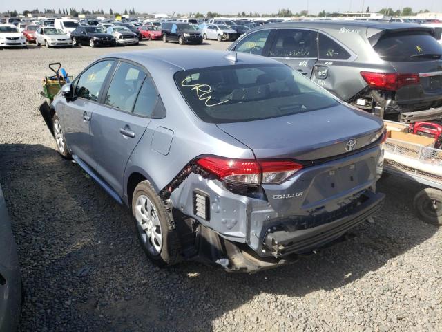 Photo 3 from auction – 2021 TOYOTA COROLLA LE with VIN 5YFEPMAE3MP218917