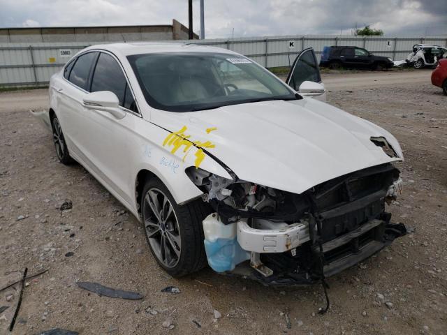 FORD FUSION TIT 2017 with VIN 3FA6P0K99HR136727 - Photo from auction