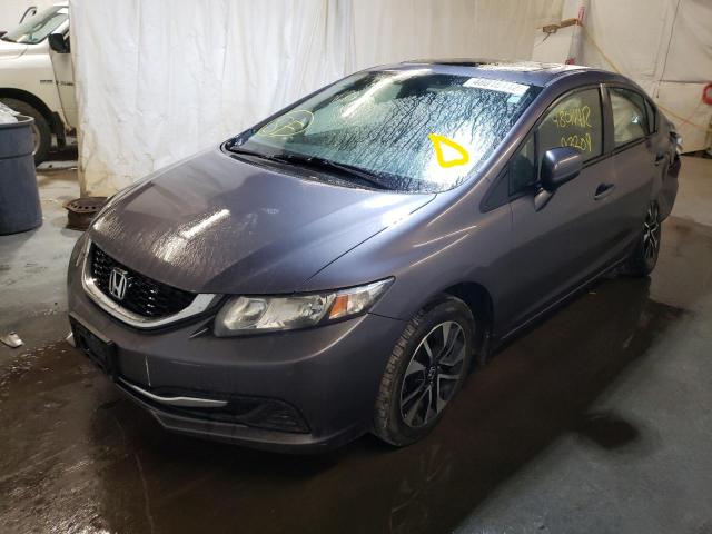 Photo 2 from auction – 2014 HONDA CIVIC EX with VIN 19XFB2F82EE066450