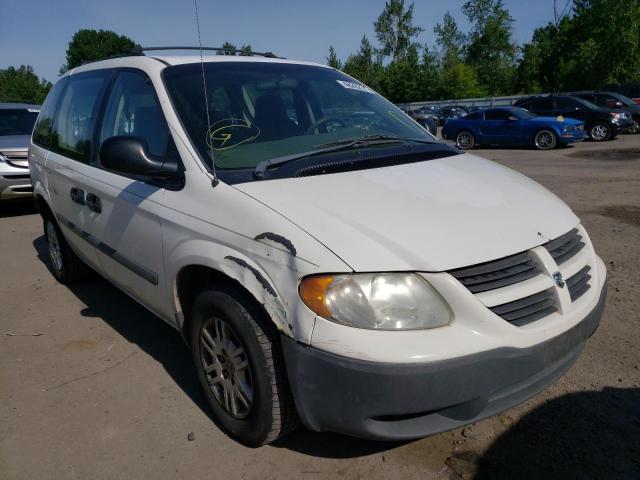 DODGE CARAVAN SE 2005 with VIN 1D4GP25B05B119410 - Photo from auction