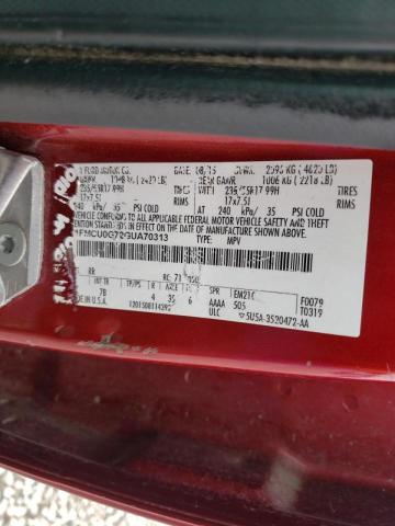 Photo 10 from auction – 2016 FORD ESCAPE SE with VIN 1FMCU0G72GUA70313