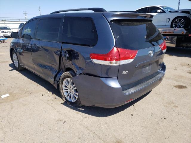 Photo 3 from auction – 2014 TOYOTA SIENNA XLE with VIN 5TDYK3DC4ES424899