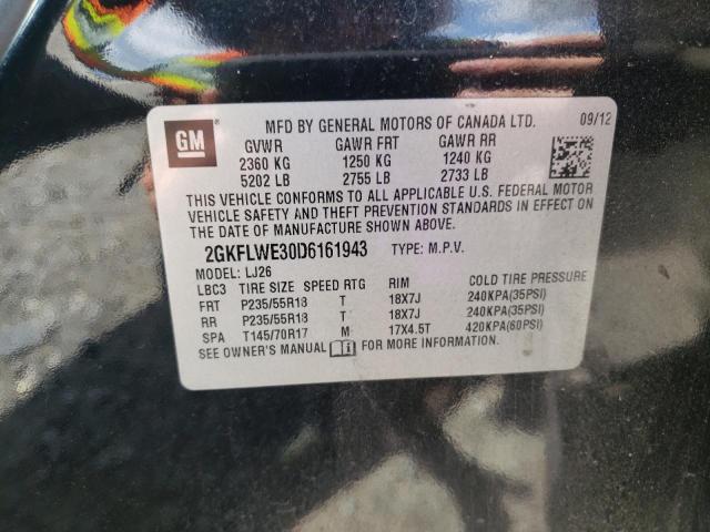 Photo 10 from auction – 2013 GMC TERRAIN SL with VIN 2GKFLWE30D6161943