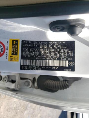 Photo 10 from auction – 2016 TOYOTA CAMRY LE with VIN 4T4BF1FK7GR582768