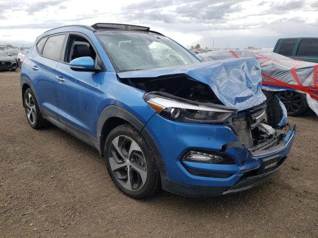 Photo 1 from auction – 2016 HYUNDAI TUCSON LIM with VIN KM8J3CA27GU184672