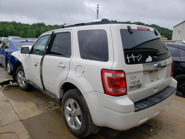 Photo 3 from auction – 2012 FORD ESCAPE LIM with VIN 1FMCU0E7XCKB09500