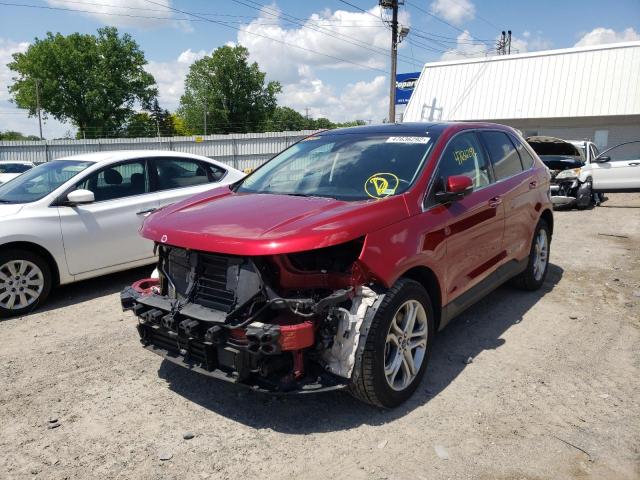 Photo 2 from auction – 2016 FORD EDGE TITAN with VIN 2FMPK4K93GBB15255