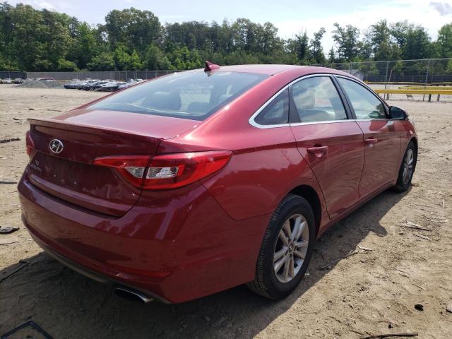 Photo 4 from auction – 2016 HYUNDAI SONATA SE with VIN 5NPE24AFXGH371769