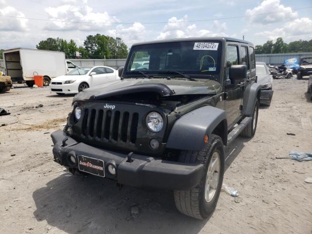Photo 2 from auction – 2015 JEEP WRANGLER U with VIN 1C4BJWDG2FL627077