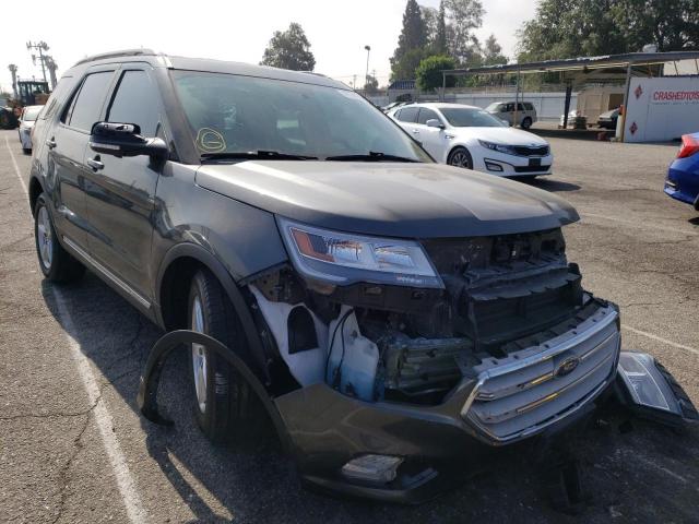 FORD EXPLORER X 2018 with VIN 1FM5K7D8XJGC00378 - Photo from auction