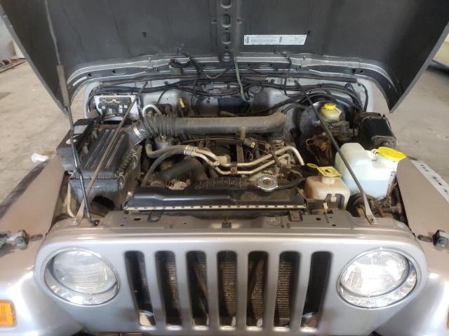 Photo 7 from auction – 2000 JEEP WRANGLER with VIN 1J4FA49S8YP802330