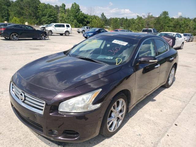 Photo 2 from auction – 2014 NISSAN MAXIMA with VIN 1N4AA5AP4EC909185