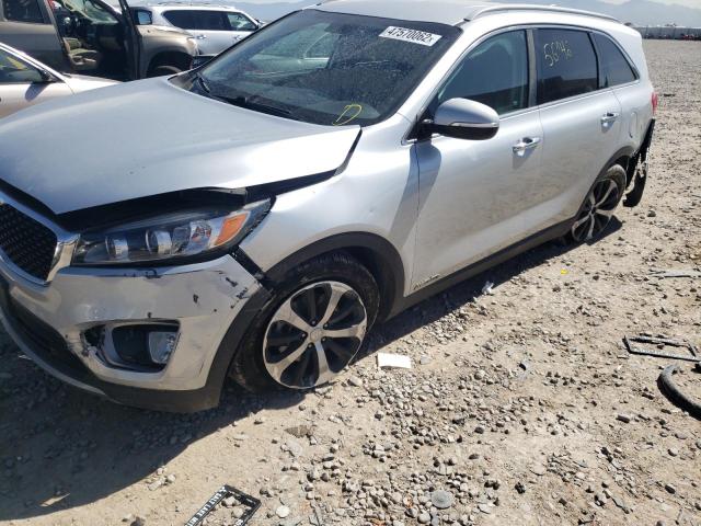 Photo 9 from auction – 2016 KIA SORENTO EX with VIN 5XYPHDA52GG001292