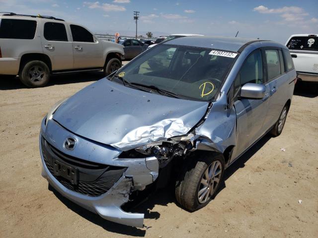 Photo 2 from auction – 2012 MAZDA 5 with VIN JM1CW2BL0C0141878