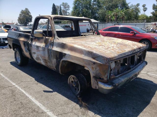 CHEVROLET C10 1986 with VIN 1GCCC14F1GJ100055 - Photo from auction
