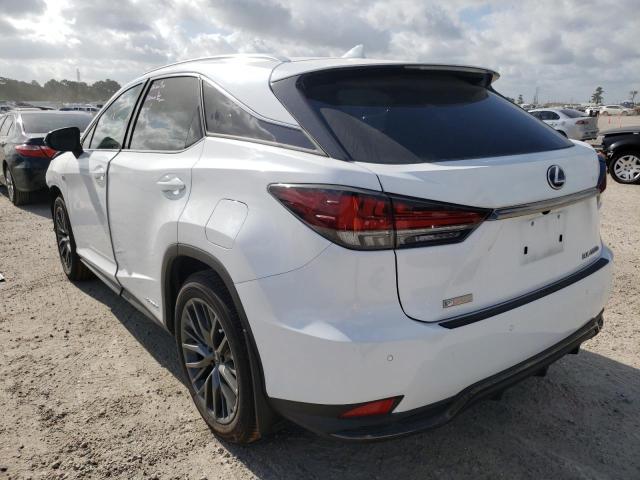 Photo 3 from auction – 2022 LEXUS RX 450H F- with VIN 2T2YGMDA2NC072786