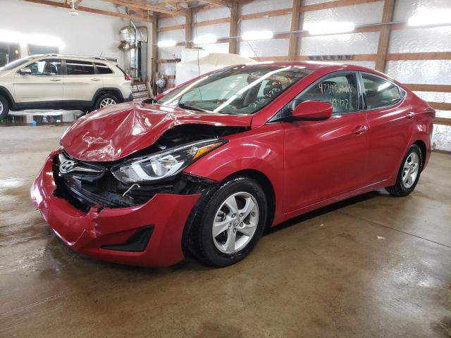 Photo 2 from auction – 2014 HYUNDAI ELANTRA SE with VIN KMHDH4AEXEU216378