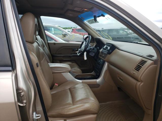 Photo 5 from auction – 2005 HONDA PILOT EXL with VIN 5FNYF18625B062167